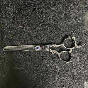 Dragon Riot, Hair Cutting Scissors, Silver